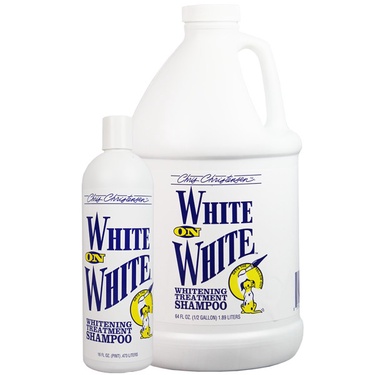 Chris Christensen White on White 128 oz - Shampoo Anjing