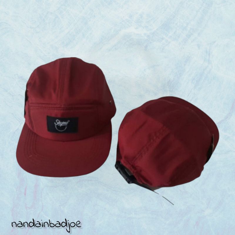 Topi Distro Pria 5 Panel Pria Wanita Unisex Murah