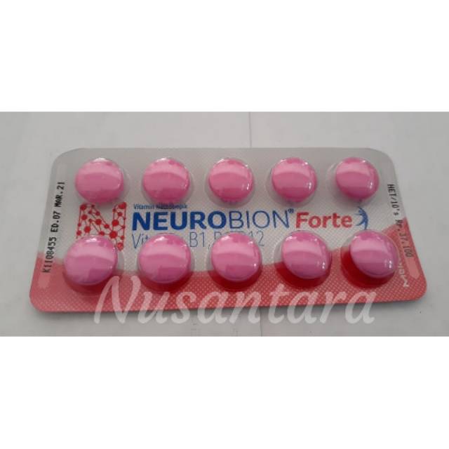 

Neurobion Forte tab / neurobion pink per strip