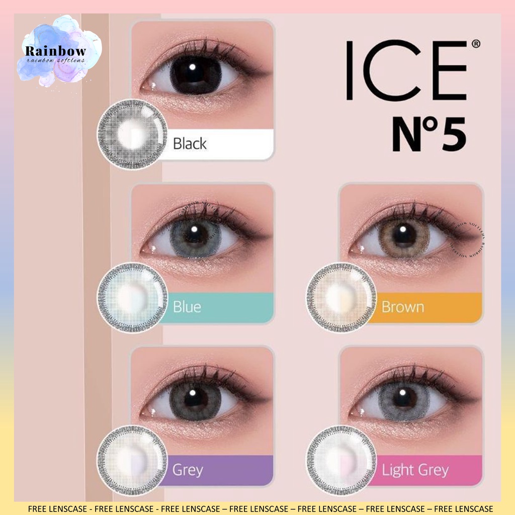 [COD[ SOFTLENS ICE N5 NORMAL &amp; MINUS (-0.50 SD -2.50) DIAMETER 14.5MM