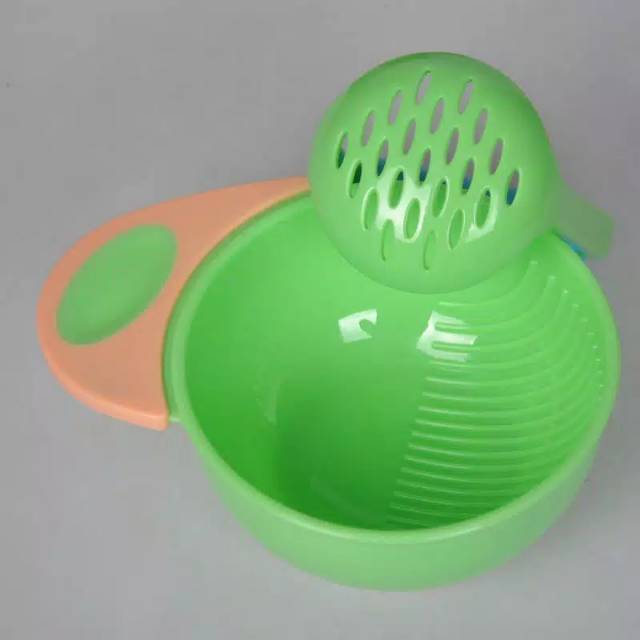 Grinder masher bowl Baby Food Maker mangkuk penggiling penghalus MPASI makanan bayi