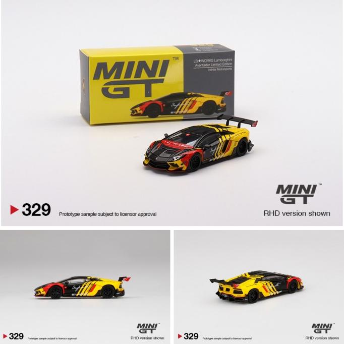 Mini GT LBWK Lamborghini Aventador Limited Infinite Motorsport MGT 329