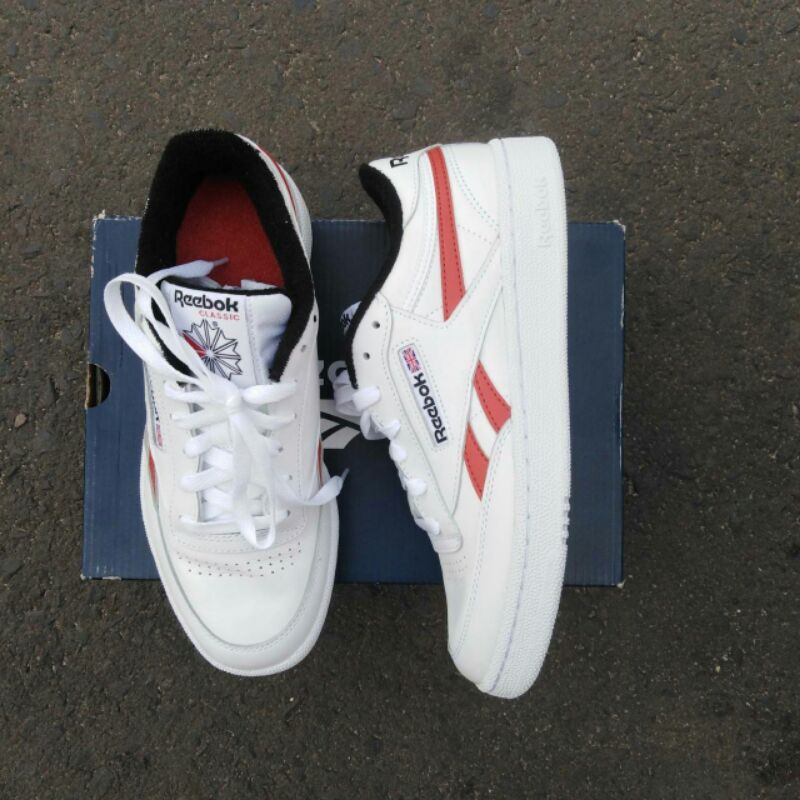 Reebok club C revenge MU "white/red"
