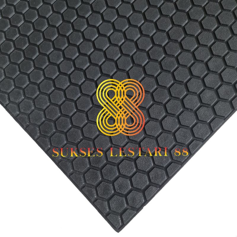 Keset Karpet Karet Anti Slip Multiguna Segi Enam - 2282