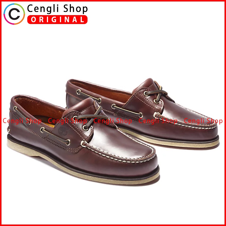 SEPATU DERBY TIMBERLAND PRIA ORIGINAL LOAFER PANSUS CASUAL KULIT TM01