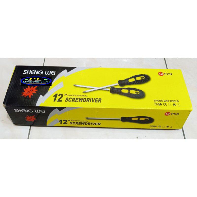 Obeng Bunga 6x300mm Sheng Wei