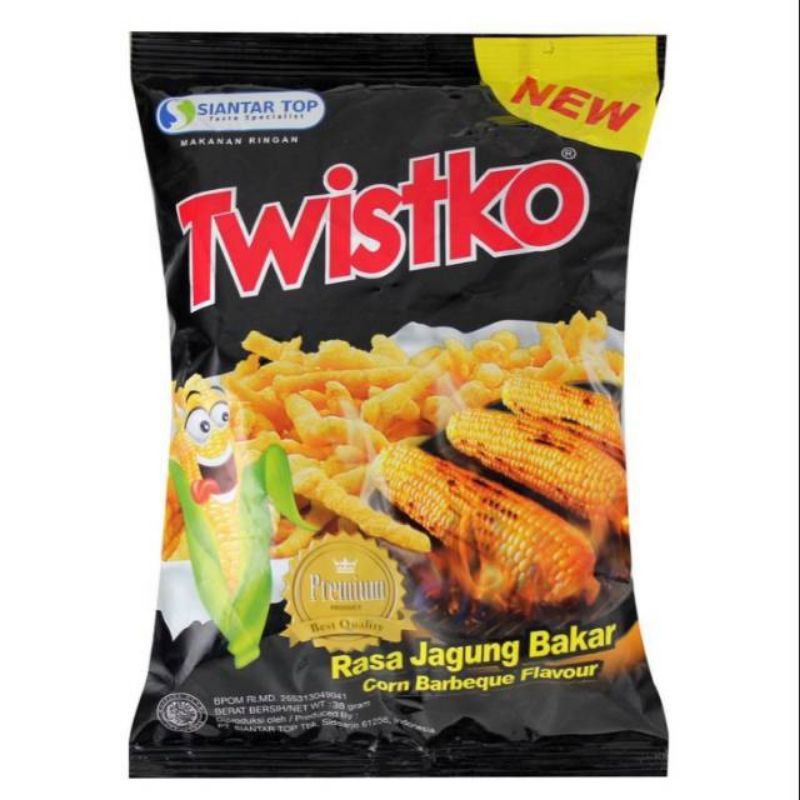 

Twistko Jagung Bakar 30 Gr Snack Jajan Cemilan