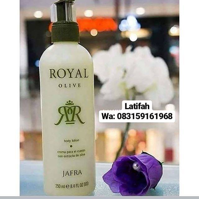 Jafra royal olive body lotion