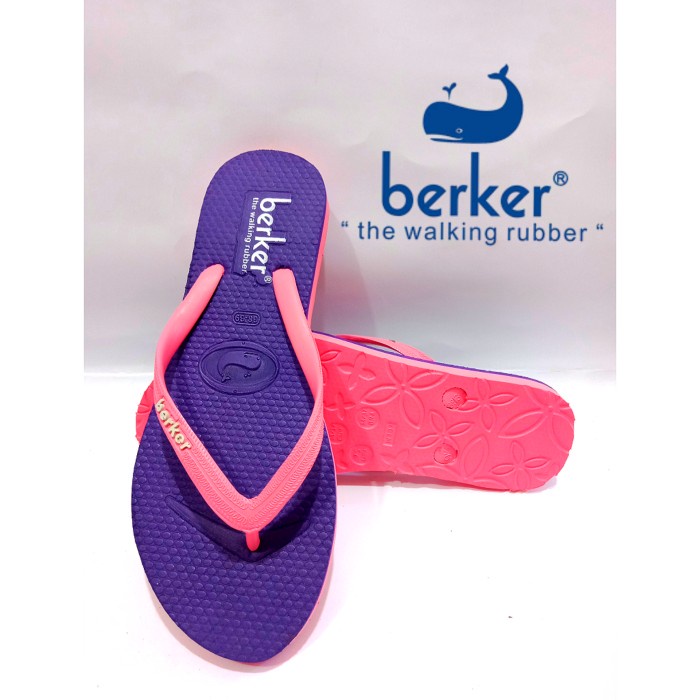 READY SANDAL JEPIT WANITA BERKER DUOS II LADIES PURPLE/FUXIA SPECIAL