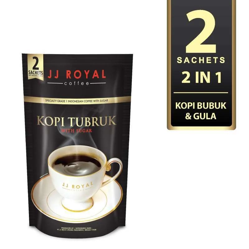 

JJ Royal Kopi Tubruk With Sugar (2 x 20gr)