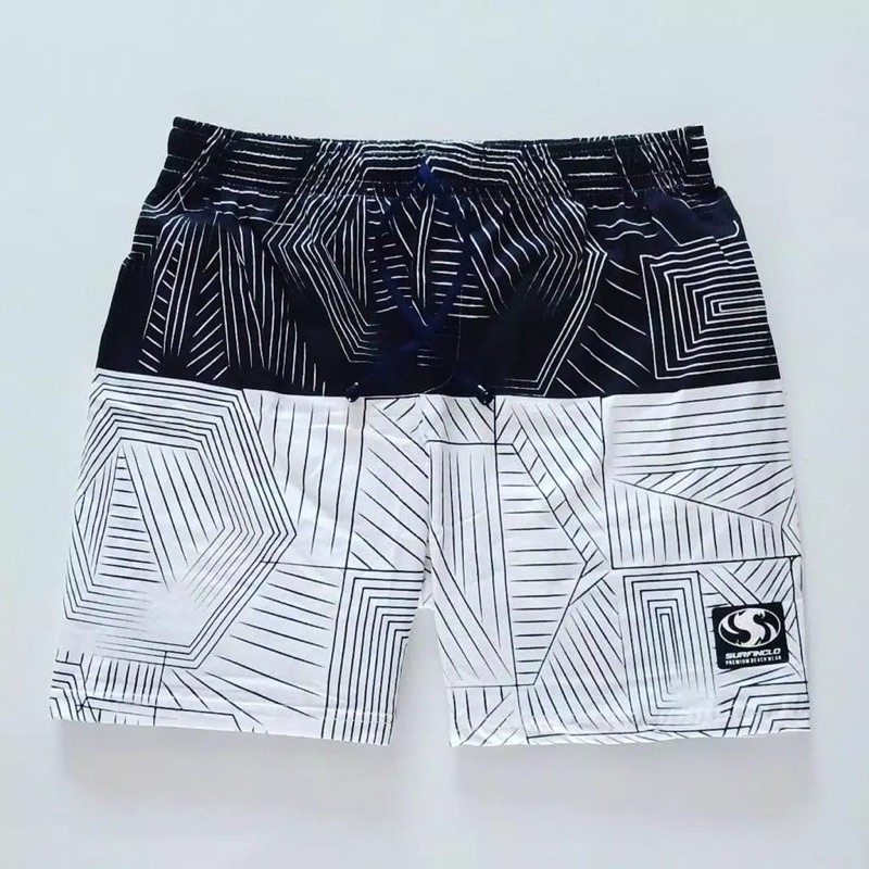 Celana Pendek Pria Boxer Pantai Surfing Distro Motif Random