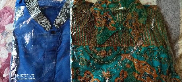 Zafira Batik Hrb027 Kemeja Batik Pria Lengan Pendek Seno Ageng Series