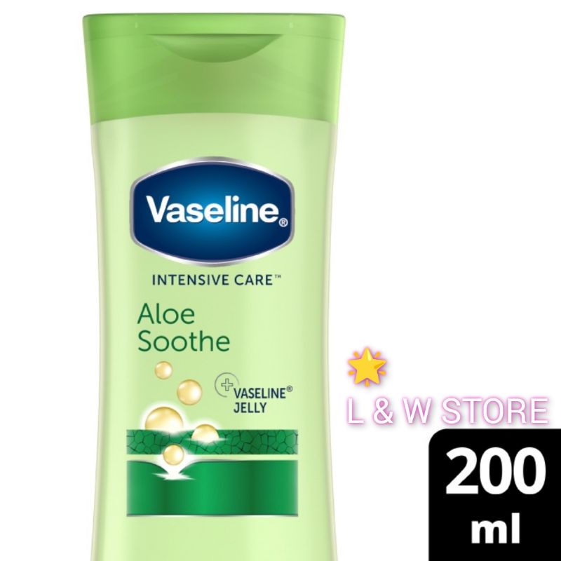 Vaseline Lotion Intensive Care Aloe Soothe 200ml