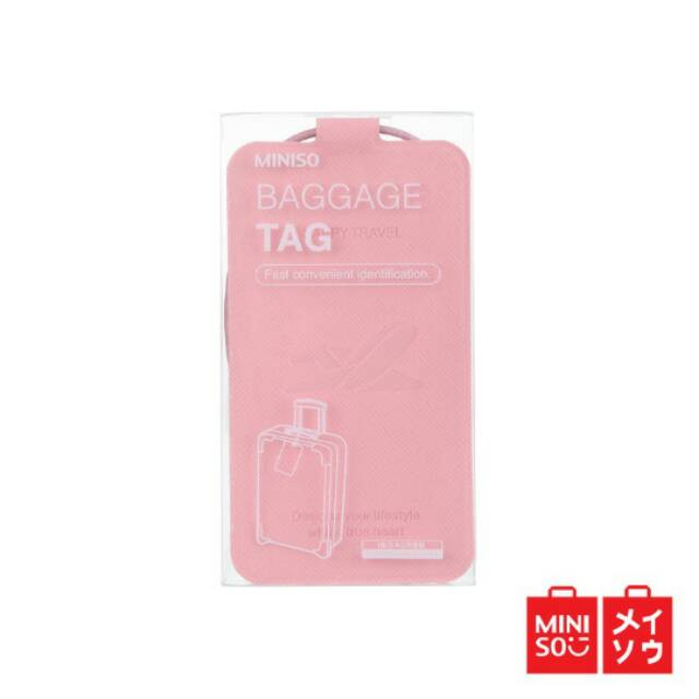Miniso Official Baggage Tag
