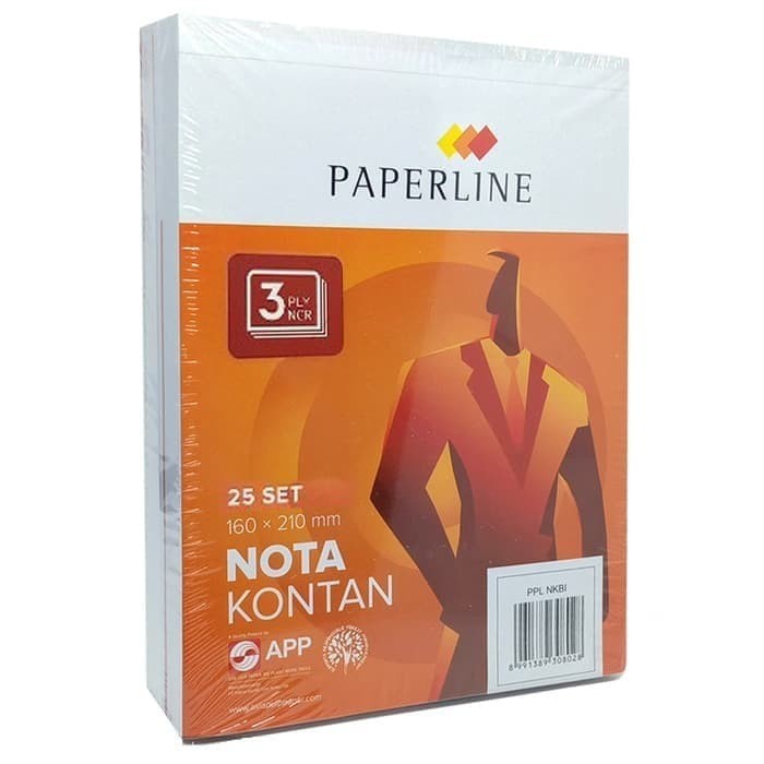 

Paperline | Nota Kontan Besar 3 ply | 25 lembar