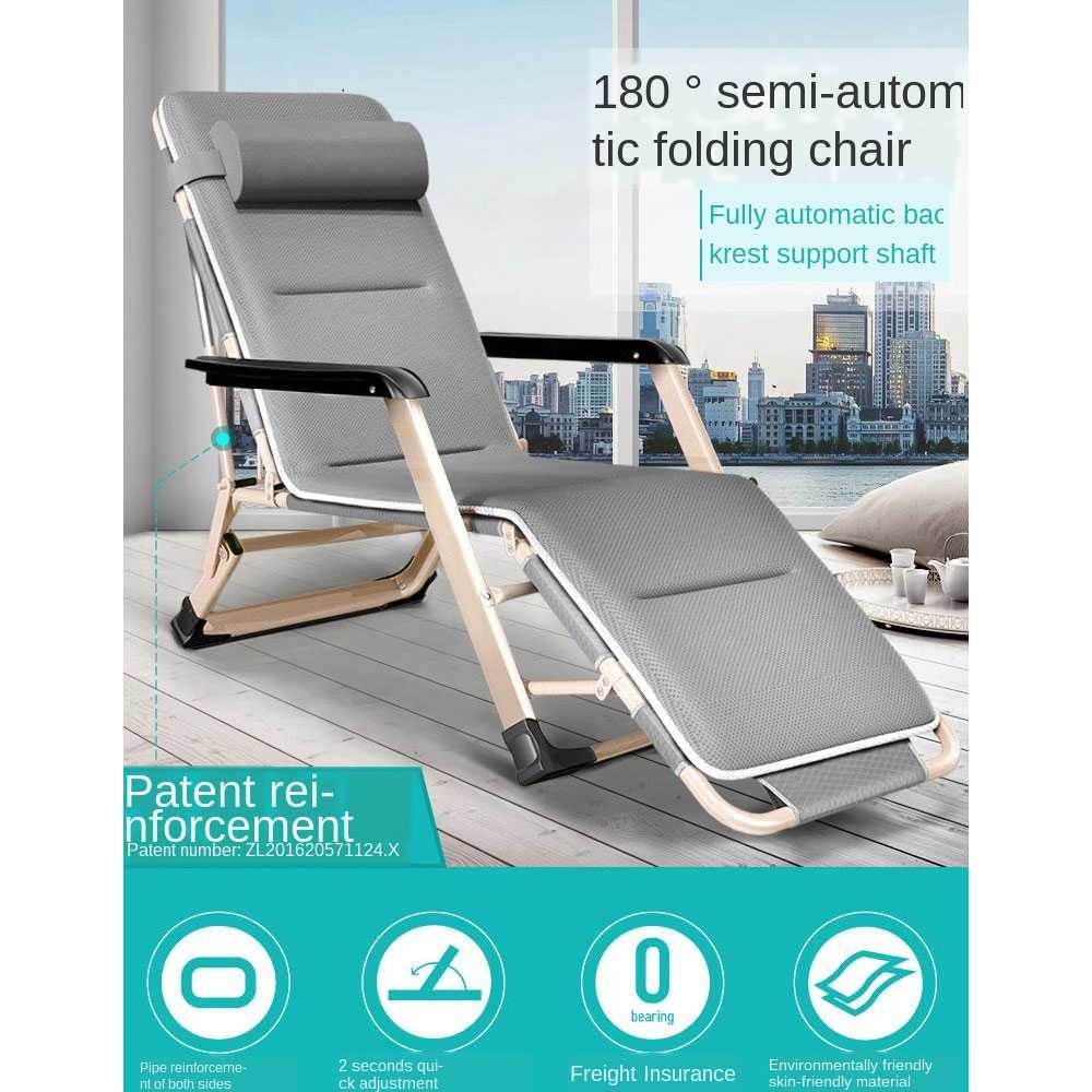 COD Kursi Malas Kursi Lipat Kursi Santai Kasur Lipat Folding Bed Kursi Lipat Kerja Folding Recliner Lounge Chair