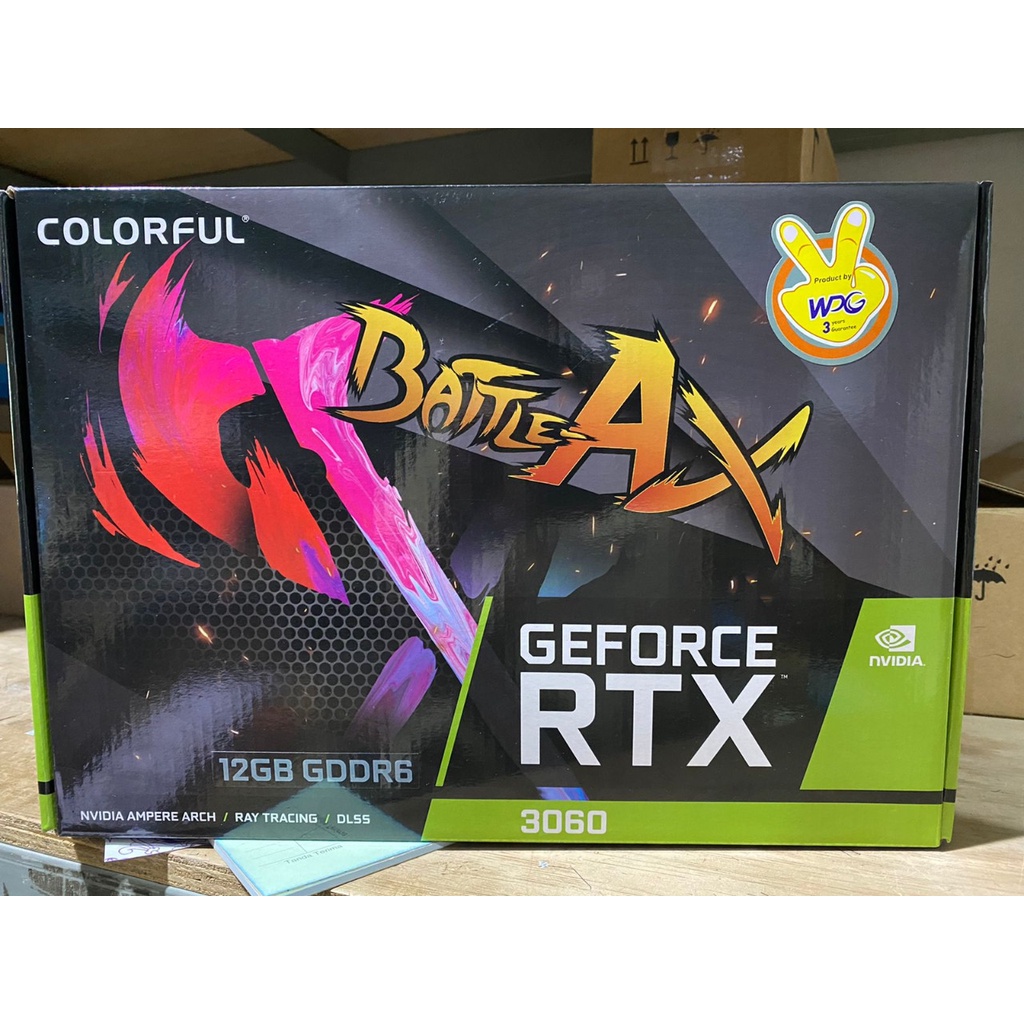 VGA Colorful Geforce RTX 3060 Duo NB 12GB L - 12 GB GDDR6 LHR