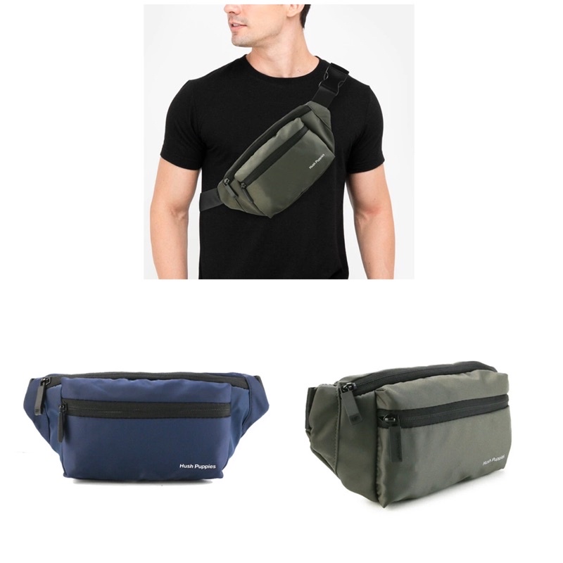 READY ORIGINAL HUSH PUPPIES WAIST BAG 2110