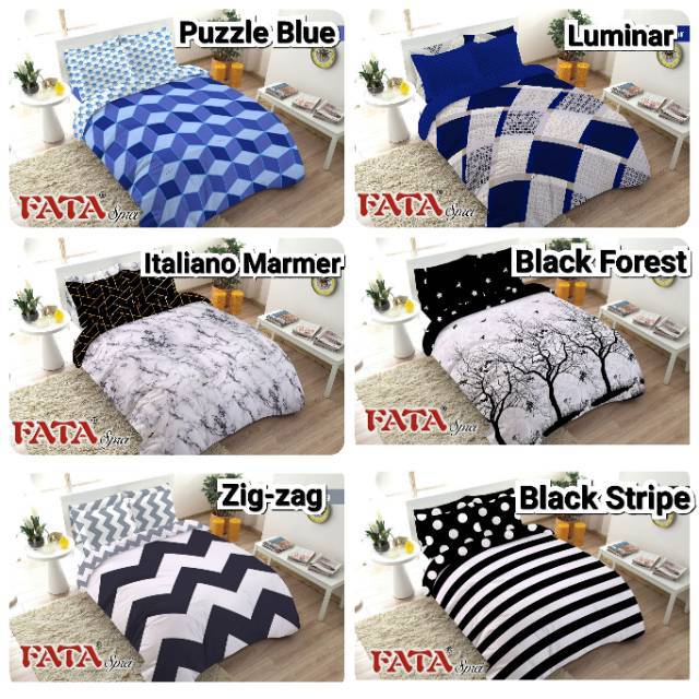 FATA Sprei King 180x200 Queen 160x200 Signature Motif FATA Sprei King 180x200 Queen 160x200 Signature Motif