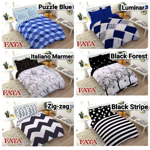 FATA Sprei  King 180x200 Queen 160x200 Signature Motif  