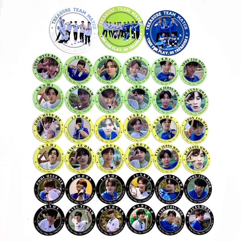 [sharing] TREASURE TMATCH MD - Round Photocard