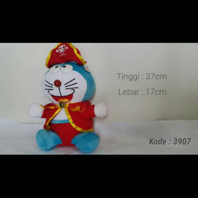Doraemon Bajak Laut M Boneka Lucu Murah Bagus Berkualitas Lembut Halus Soft Toys Mainan Anak Animal 