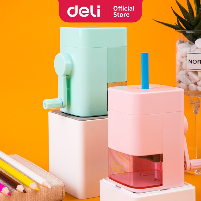 

Deli Auto-Feed Rautan Pensil Putar 8Mm Pisau Ekstra Tajam Er10604 087