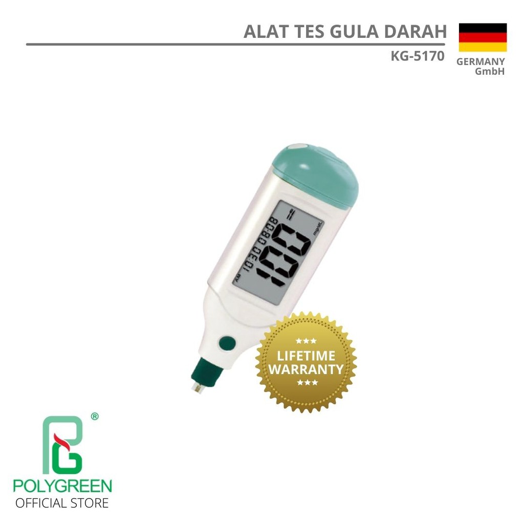 POLYGREEN - Alat Tes Gula Darah Kg-5170 ( device only )