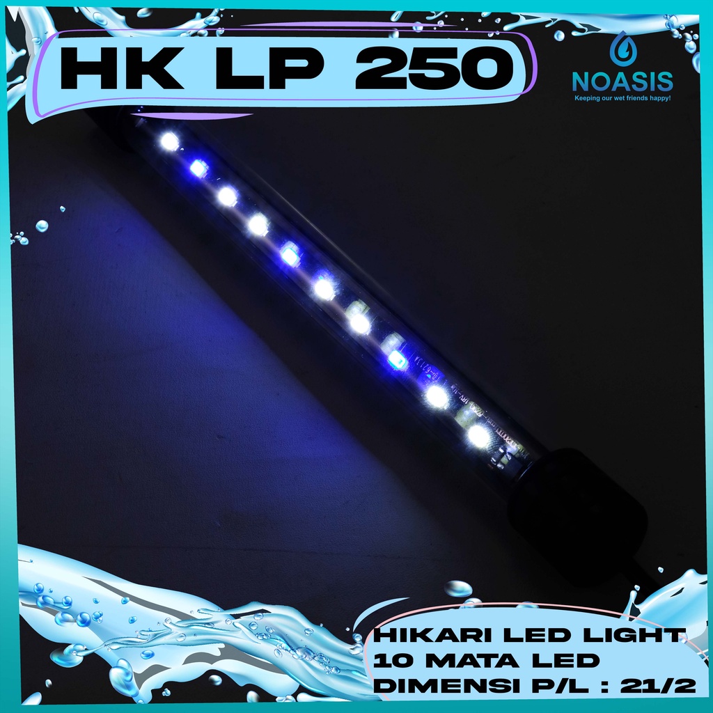 LAMPU LED CELUP AQUARIUM HIKARI HK LP 250 HK P 250 AKUARIUM AQUASCAPE