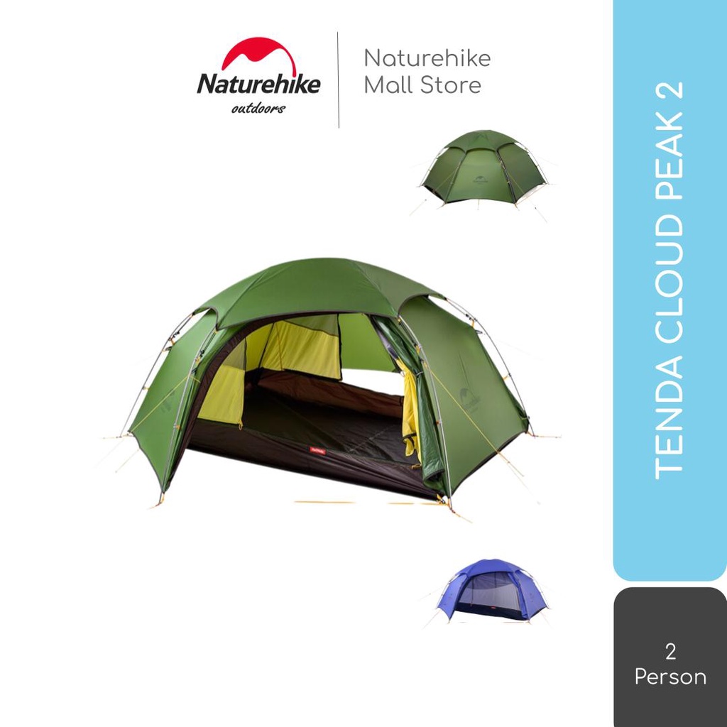 TENDA CLOUD PEAK 2 NATUREHIKE NH17K240-Y 2P ORANG CAMPING