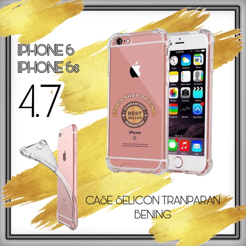 SOFTCASE BENING 6G / 6S TRANPARAN NEW ORI