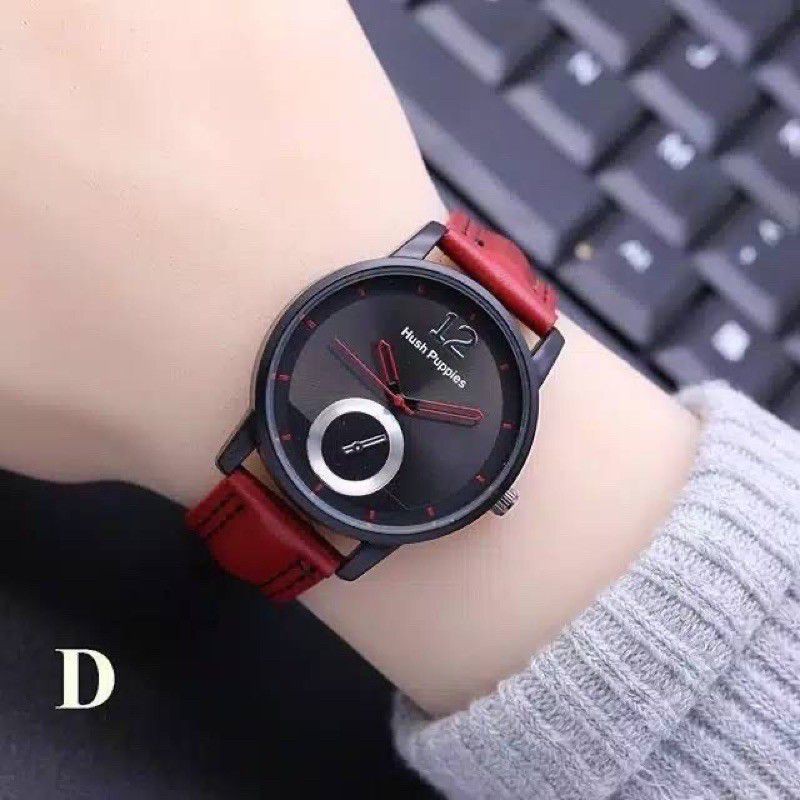 (Grosir)Jam Tangan Wanita HushPuppies Crono Of Strap Kulit(Terima Cod)