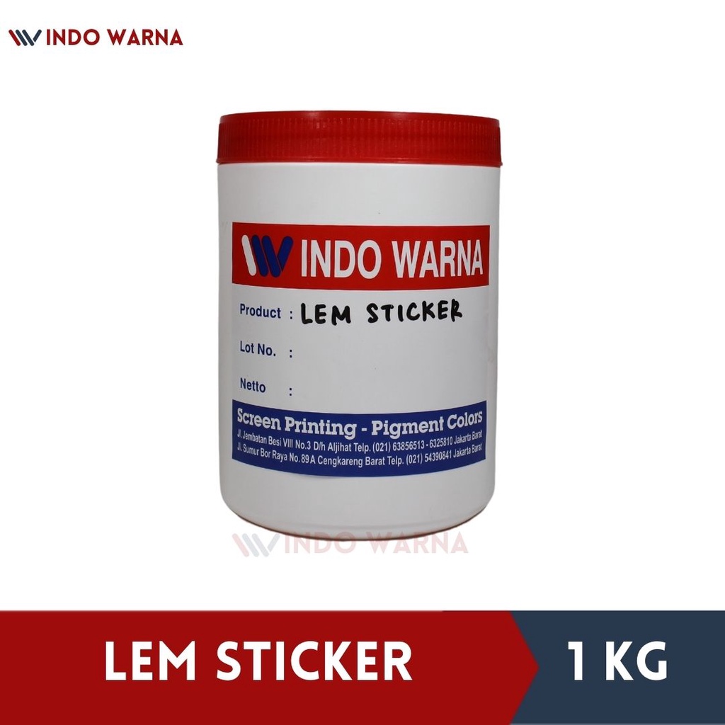 

LEM STICKER SABLON - 1 kg