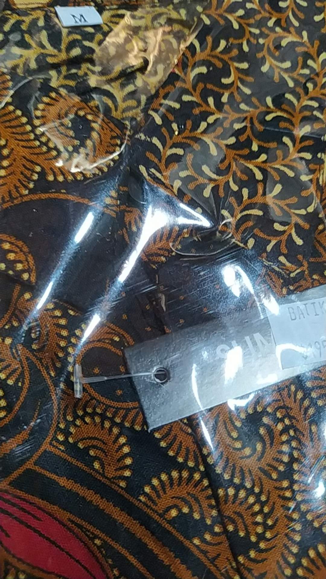 Kemeja Batik Pria Lengan Panjang Slim Fit Batik Pria Lengan Panjang Modern