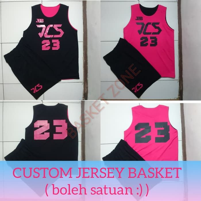 custom jersey basket satuan