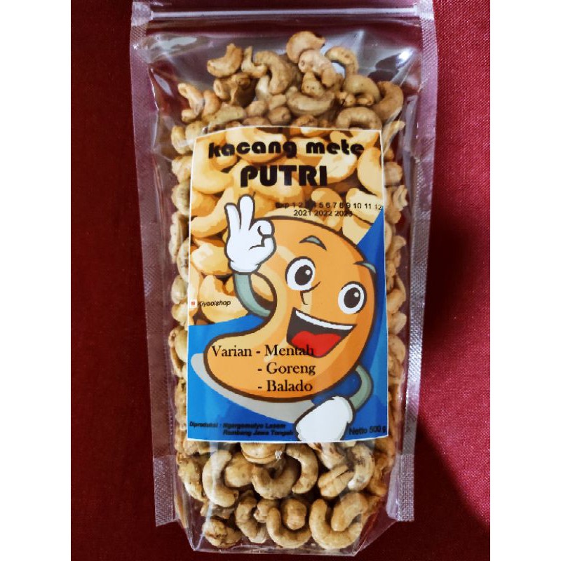

Kacang Mete cap Putri Khas Lasem