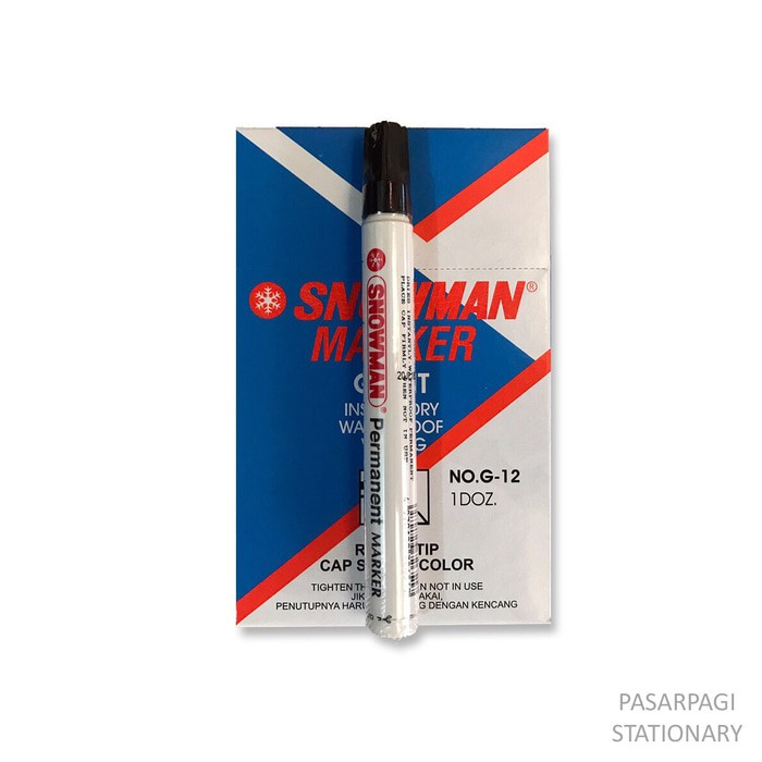 

TERBARU SPIDOL PERMANENT SNOWMAN G-12