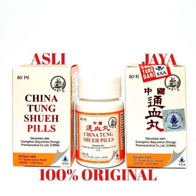 China Tung Shueh Pills - Obat Rematik, Nyeri Sendi &amp; Lancar Darah