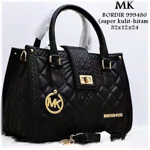 Fashion Wanita Tas MK Office Bordir ORIGINAL IMPORT sangat mewah.