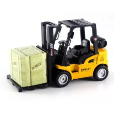 Diecast Miniatur Mainan Mobil Alat Berat Metal Forklift
