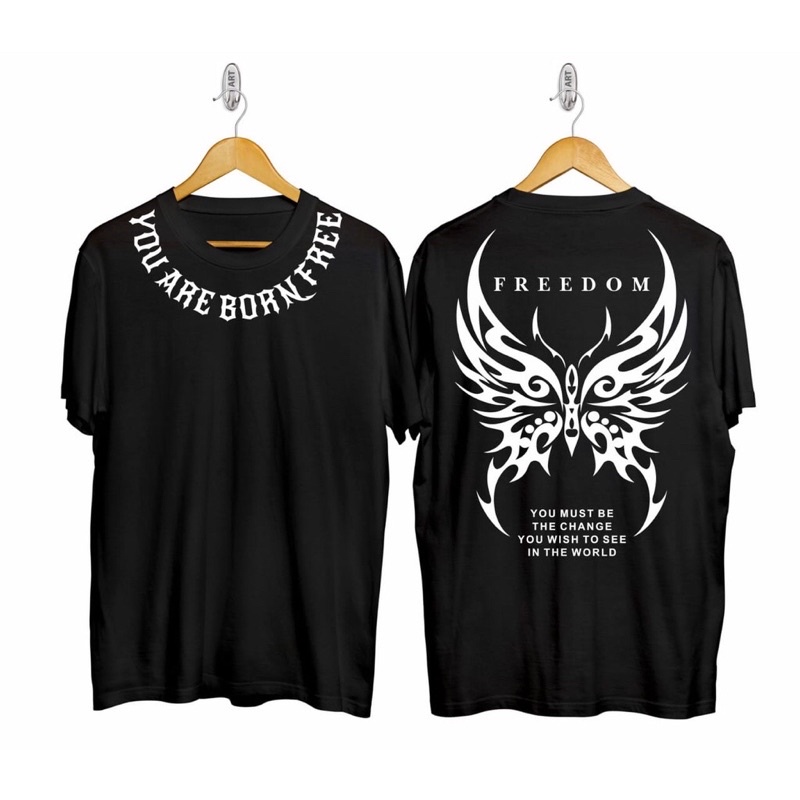 A39 / Kaos Butterfly / Kaos Pria / Kaos Distro / Kaos cowok