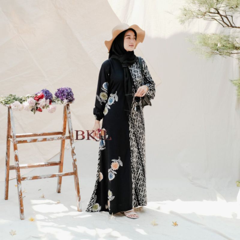 Baju Gamis Wanita Muslim Terbaru 2021 S M L XL XXL MANDADRESS