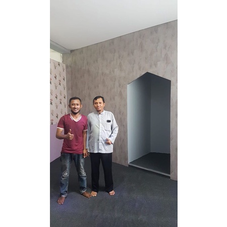 karpet polos abu abu