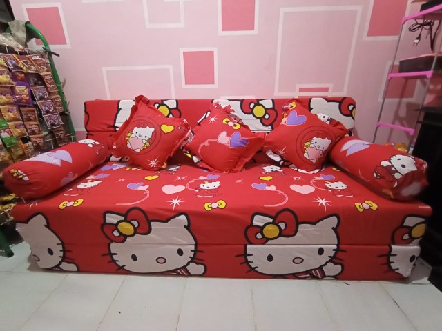 Cover/sarung Sofa Bed Sofabed  Murah Uk-(200x160x20)&(200x180x20)
