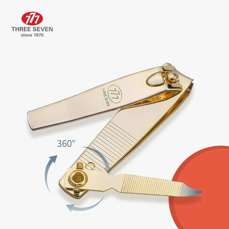 ORIGINAL 777 Gunting Kuku M Medium Size N-608 | THREE SEVEN Nail Clipper Pedicure Made In Korea