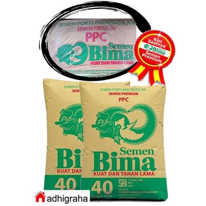 1 Zak Semen Bima (Pozolan) Ppc Bag 40Kg