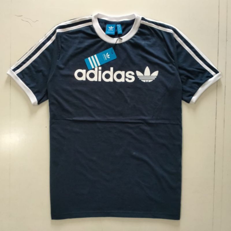 KAOS RINGER ADIDAS HIGH QUALITY CASUAL HYPE FASHION PRIA