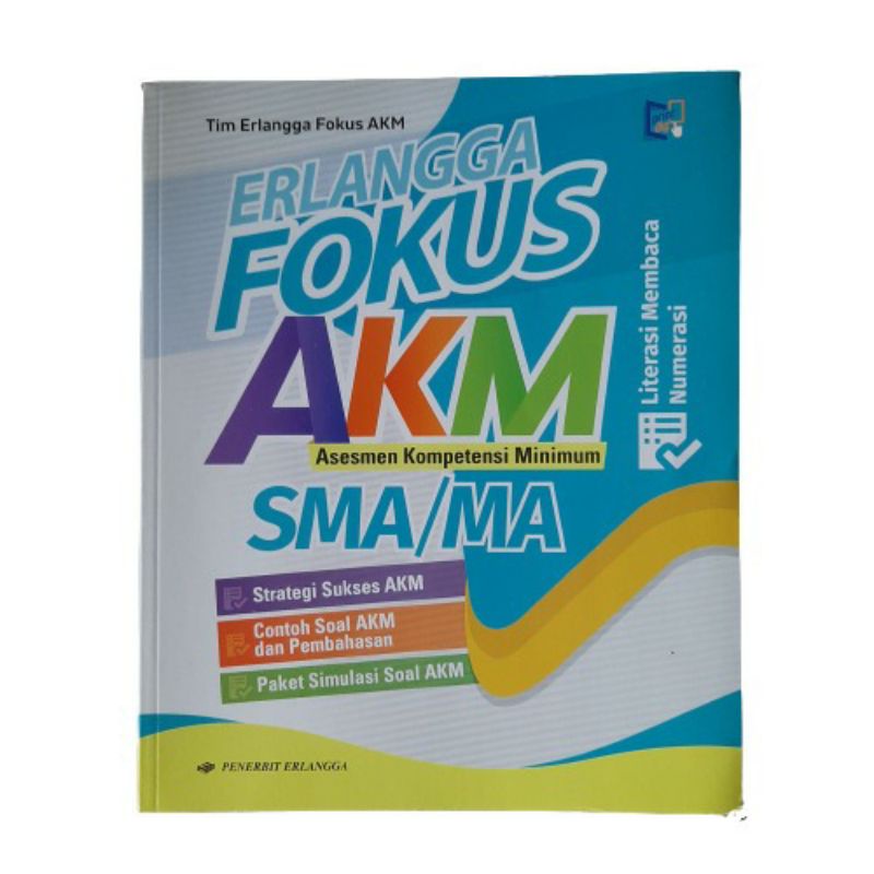 

[PRELOVED] BUKU ERLANGGA FOKUS AKM UNTUK SMA/MA