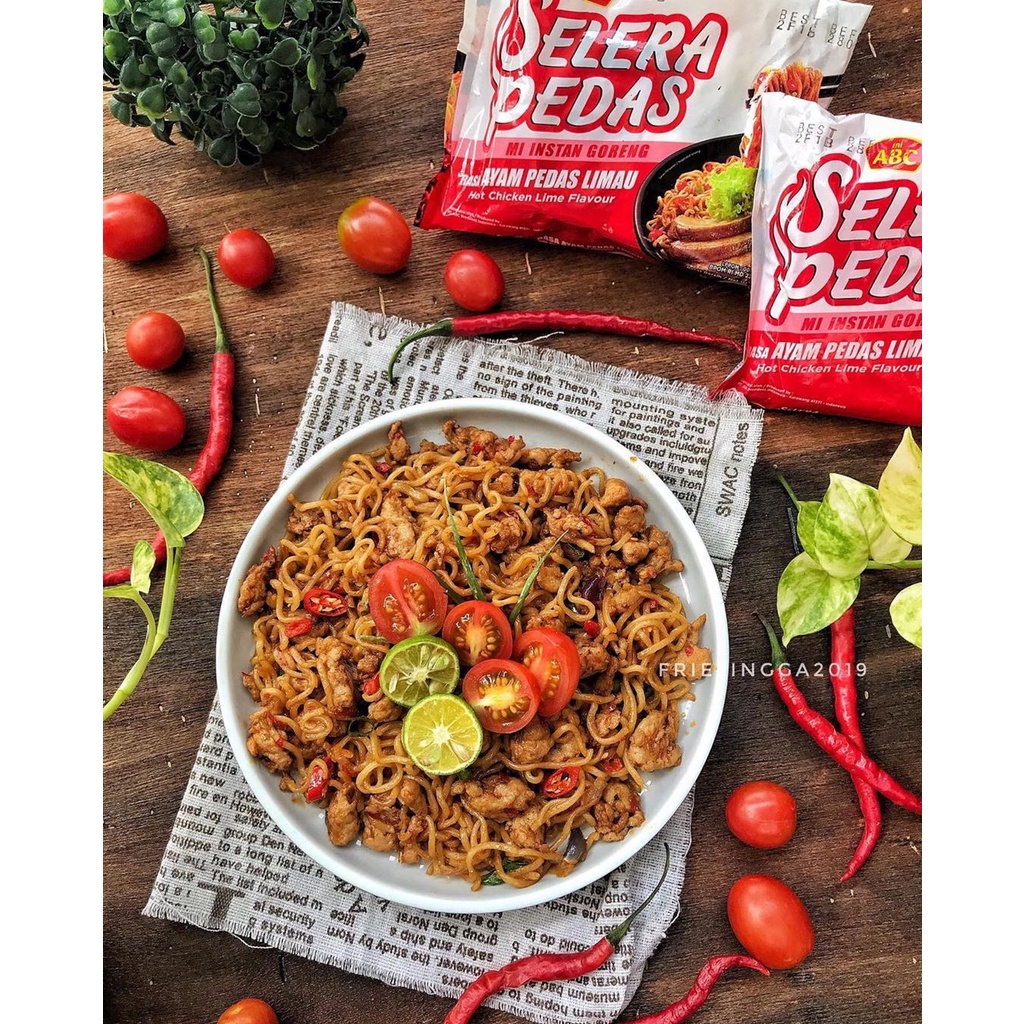 

ABC Selera Ayam Pedas Limau Mie Mi Goreng Instan 70gr