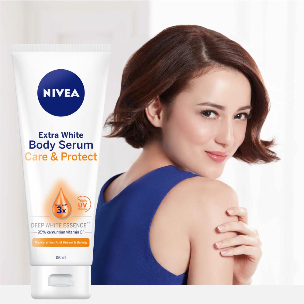 NIVEA Extra White Care &amp; Protect Serum 180 ml